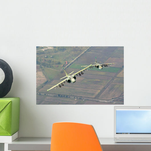 Pair Bulgarian Air Force Wall Decal Design 3