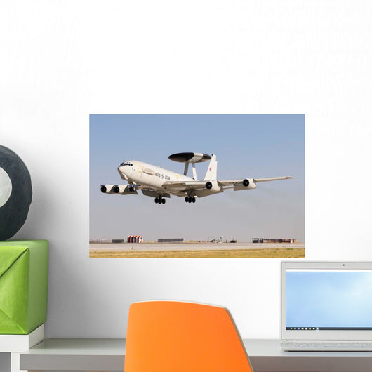 Nato Awacs E-3a Sentry Wall Decal Design 2