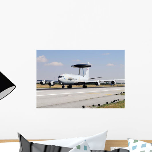 Nato Awacs E-3a Sentry Wall Decal Design 1