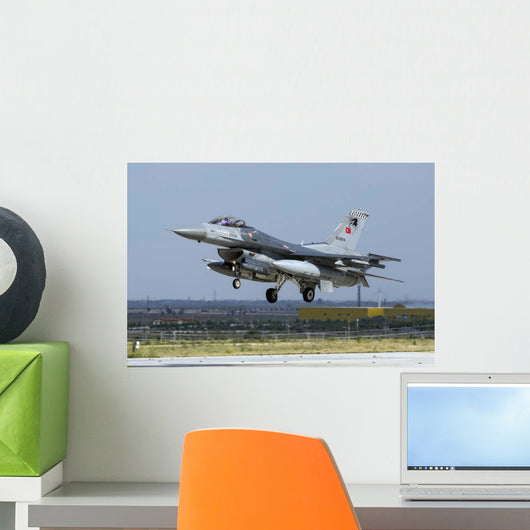 Turkish Air Force F-16c Wall Decal Design 5