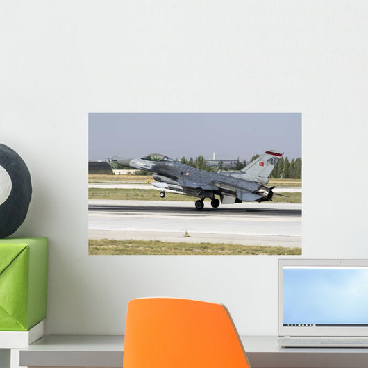 Turkish Air Force F-16c Wall Decal Design 4