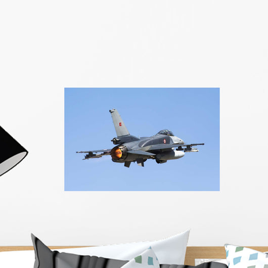 Turkish Air Force F-16d Wall Decal Design 3