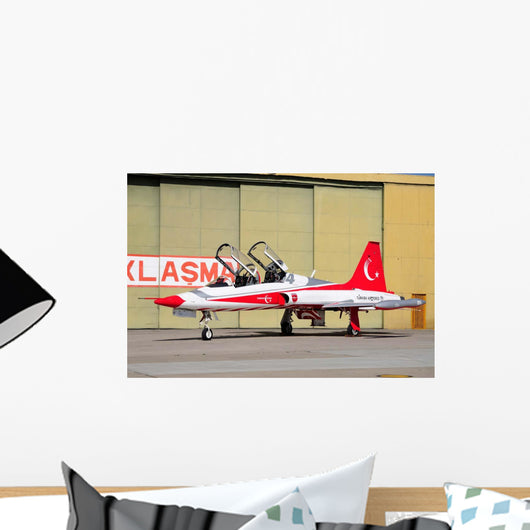 Turkish Air Force F-5b-2000 Wall Decal Design 12