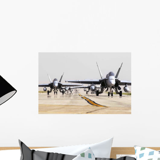 Spanish Air Force Ef-18m Wall Decal Design 3