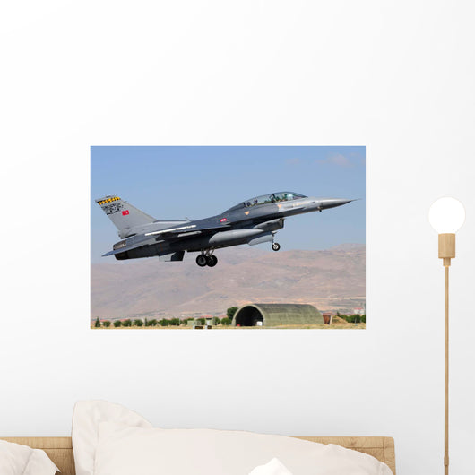 Turkish Air Force F-16d Wall Decal Design 2