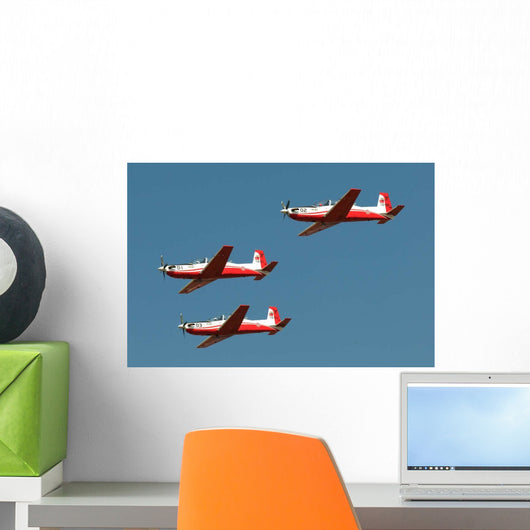 Formation Turkish Air Force Wall Decal Design 3