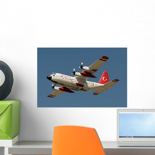 Turkish Air Force C-130e Wall Decal