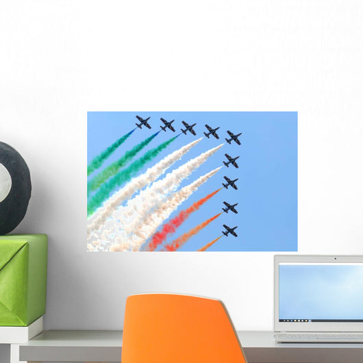 Italian Air Force Aerobatic Wall Decal