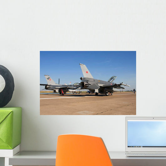Turkish Air Force F-16's Wall Decal