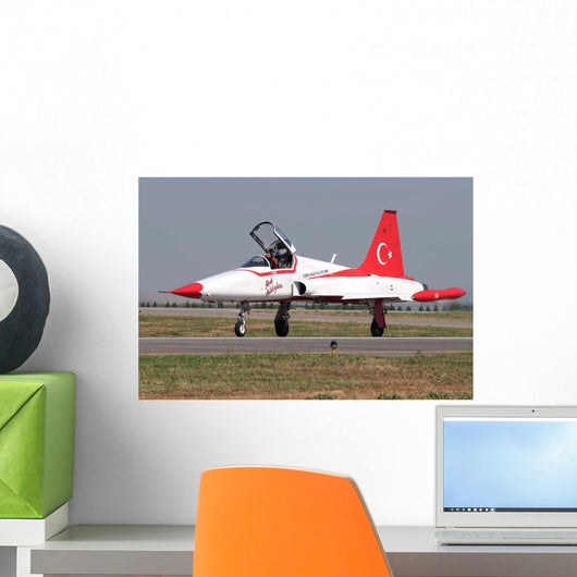 Nf-5a Turkish Stars Aerobatic Wall Decal