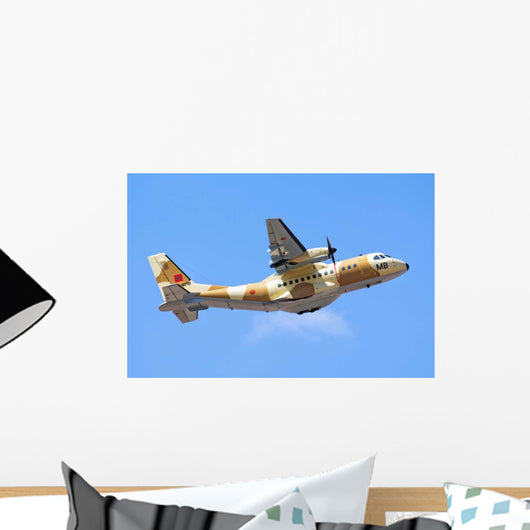 Moroccan Air Force Cn-235m Wall Decal