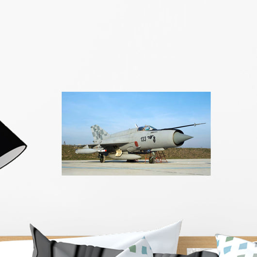Croatian Armed Forces Mig-21bis Wall Decal