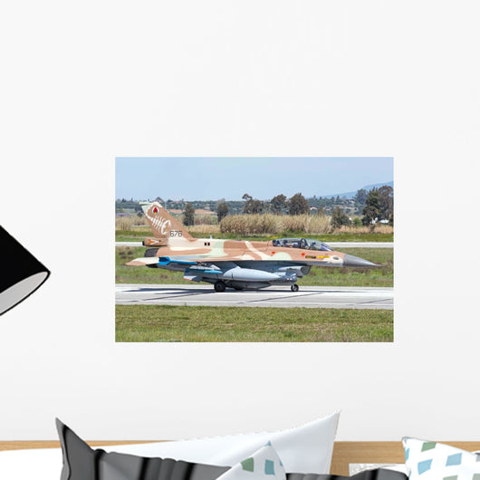 Israel Air Force F-16d Wall Decal Design 2