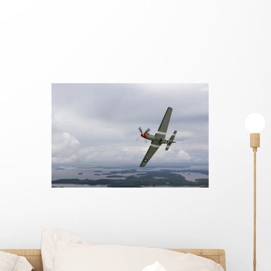 North American P-51 Mustang Wall Decal Design 3