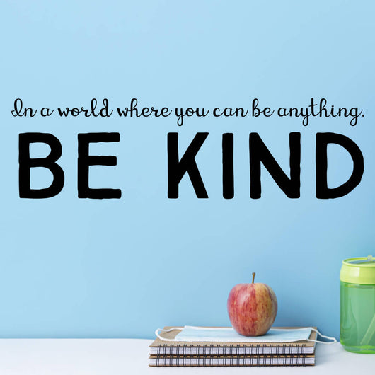 Be Kind Classroom Wall Decal
