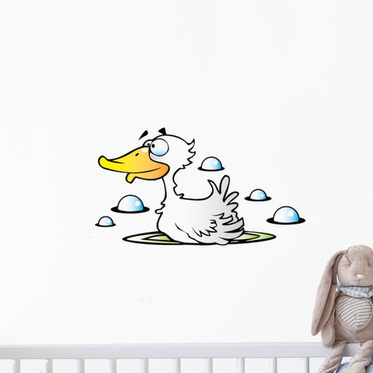 Cartoon Duck Wall Decal