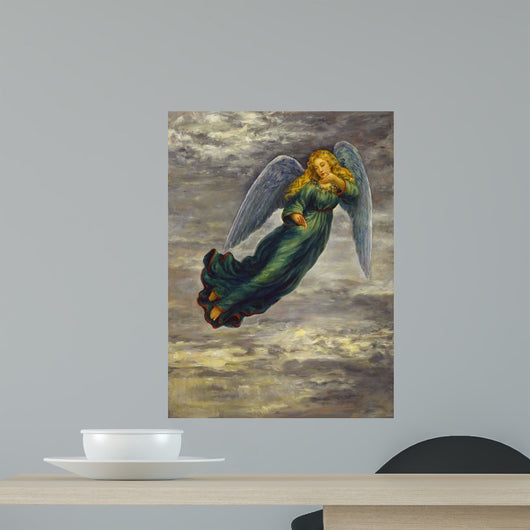 Angel In The Clouds Wall Mural