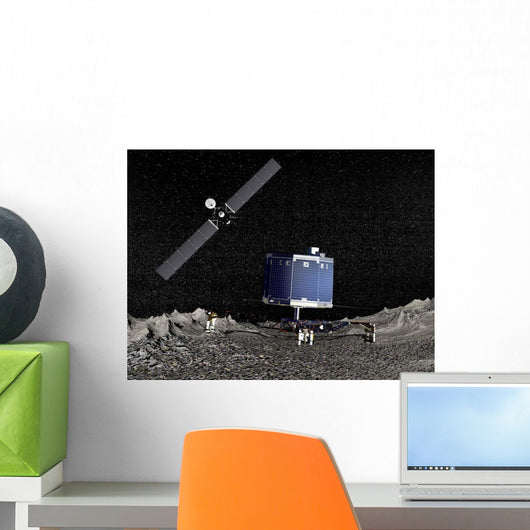 Philae Lander Surface Comet Wall Decal