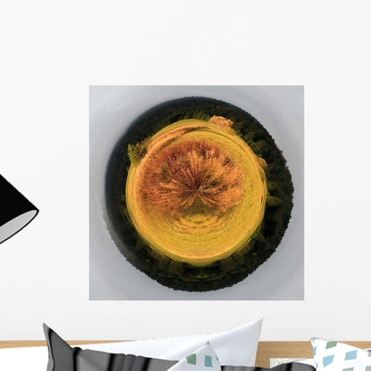 Planet Beautiful Fir Tree Wall Decal