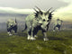 Three Styracosaurus Dinosaurs Wall Decal