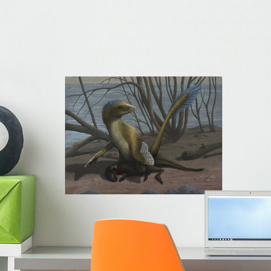 Deinonychus Protects Its Kill Wall Decal