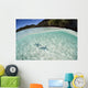 Pair Blue Starfish Seafloor Wall Decal