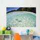 Pair Blue Starfish Seafloor Wall Decal