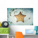 West Indian Starfish Seafloor Wall Decal Design 3