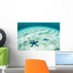 Starfish Brightly Lit Seafloor Wall Decal Design 2