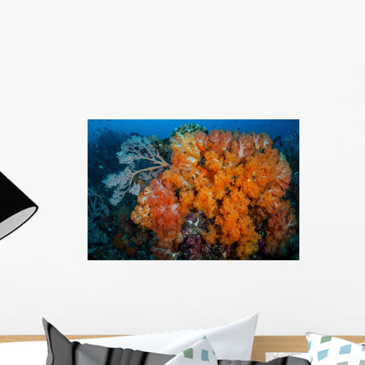 Soft Corals and Invertebrates Wall Decal Design 1