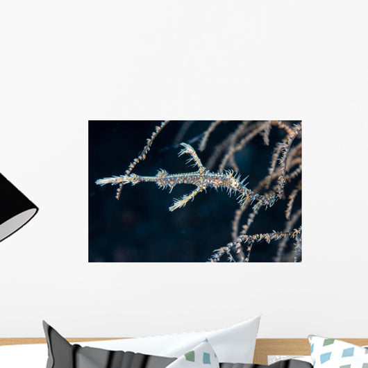 Ornate Ghost Pipefish Blends Wall Decal Design 2