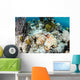 Caribbean Reef Octopus Seafloor Wall Decal Design 2