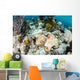 Caribbean Reef Octopus Seafloor Wall Decal Design 2
