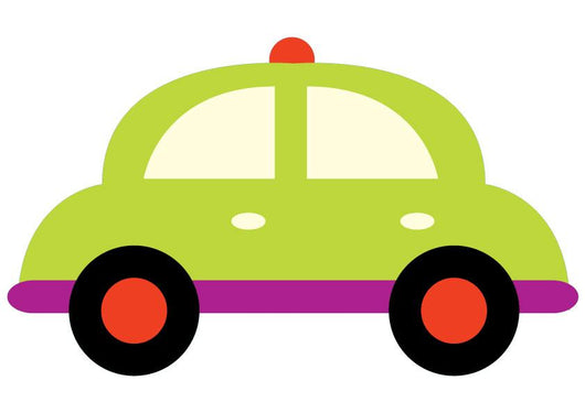 Police Car Wall Decal