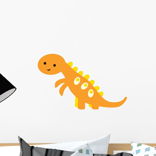 Cute Little Baby Dinosaur Wall Decal