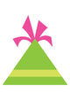 Cute Little Birthday Hat Wall Decal