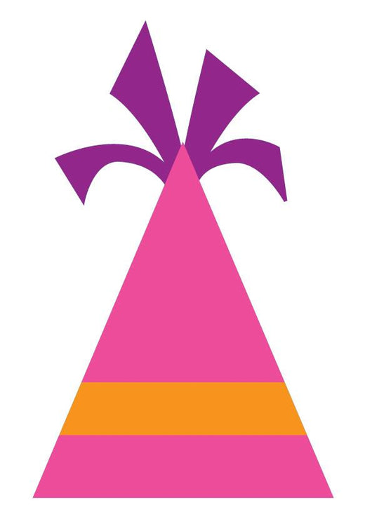 Cute Little Birthday Hat Wall Decal