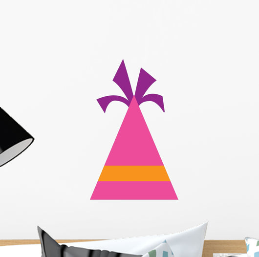 Cute Little Birthday Hat Wall Decal