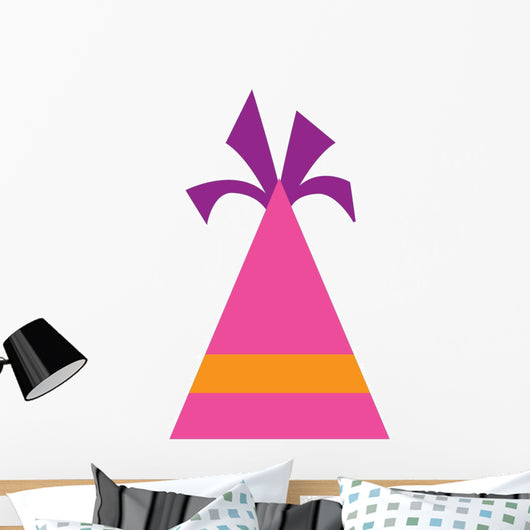 Cute Little Birthday Hat Wall Decal