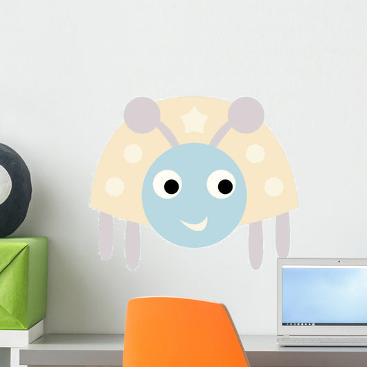 Cute Little Ladybug Wall Decal