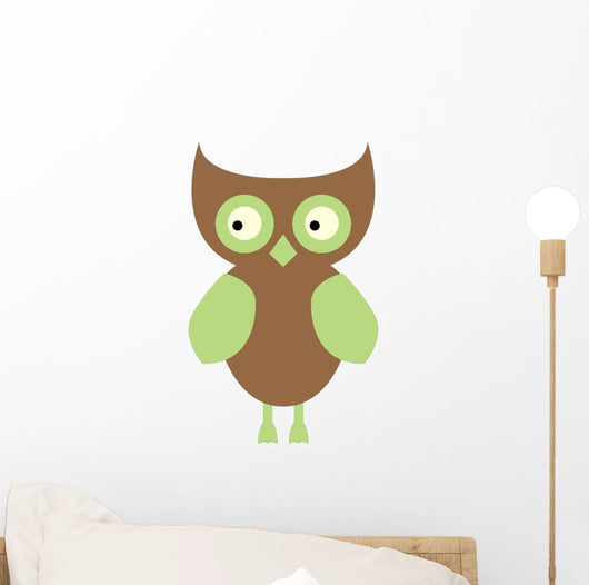 Cute Little Owl Wall Decal