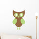 Cute Little Owl Wall Decal
