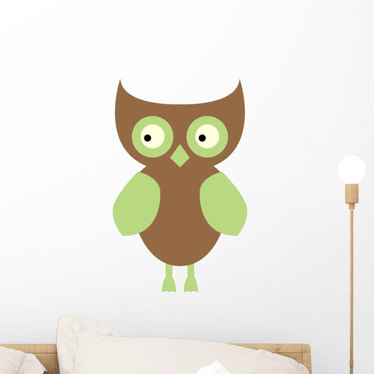 Cute Little Owl Wall Decal