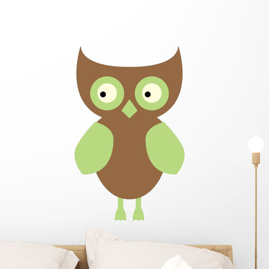 Cute Little Owl Wall Decal