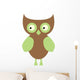 Cute Little Owl Wall Decal