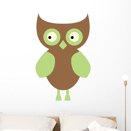 Cute Little Owl Wall Decal
