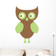 Cute Little Owl Wall Decal
