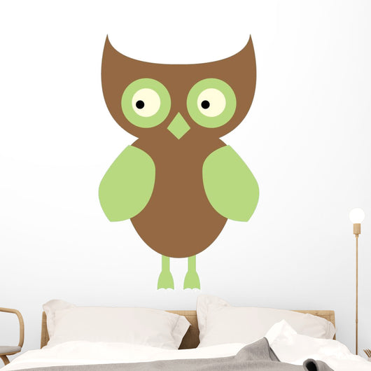 Cute Little Owl Wall Decal