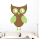 Cute Little Owl Wall Decal