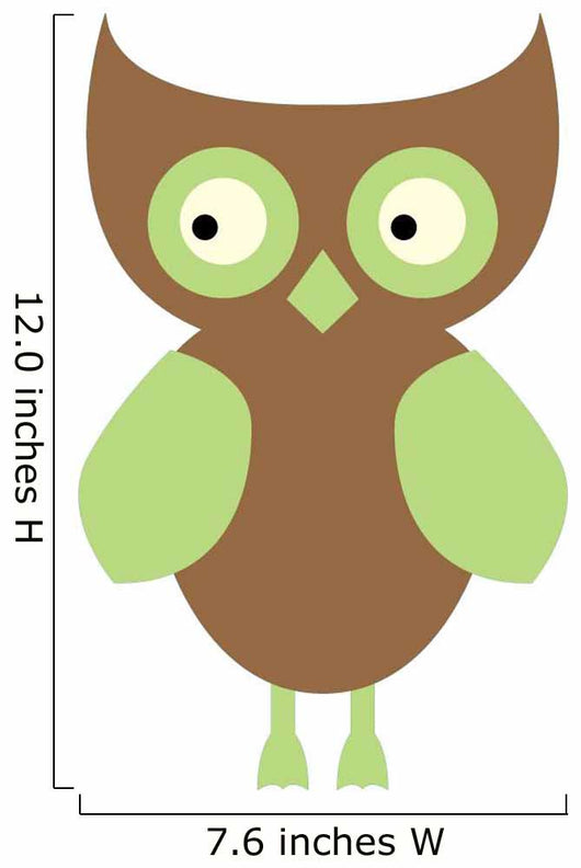 Cute Little Owl Wall Decal